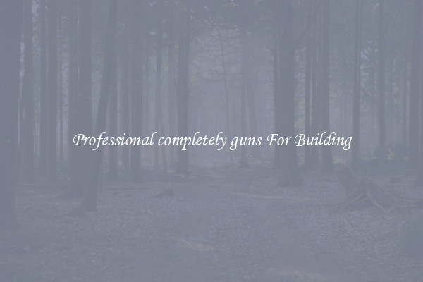 Professional completely guns For Building