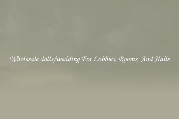 Wholesale dolls/wedding For Lobbies, Rooms, And Halls