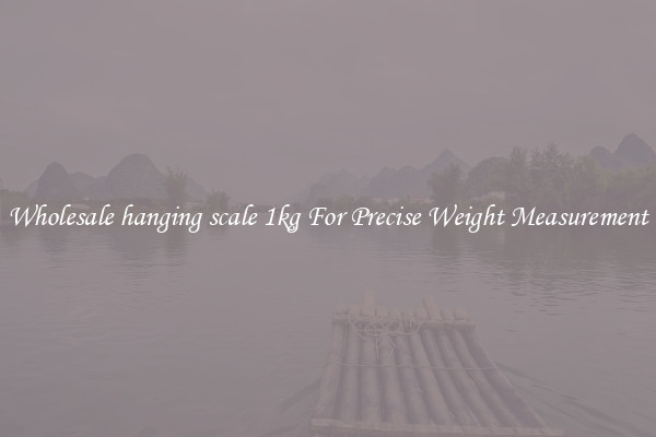 Wholesale hanging scale 1kg For Precise Weight Measurement