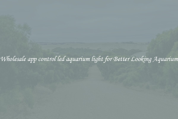 Wholesale app control led aquarium light for Better Looking Aquarium