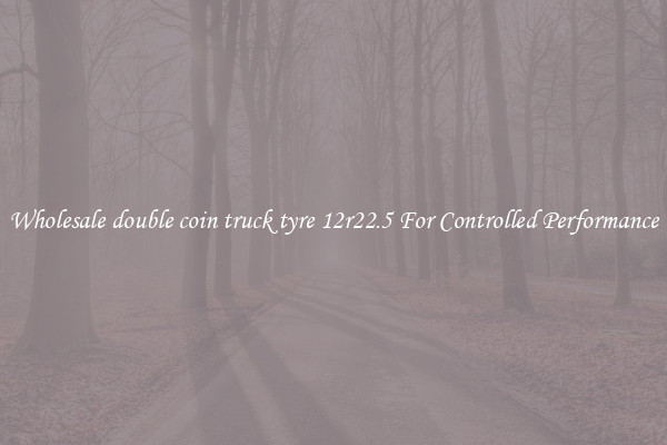 Wholesale double coin truck tyre 12r22.5 For Controlled Performance